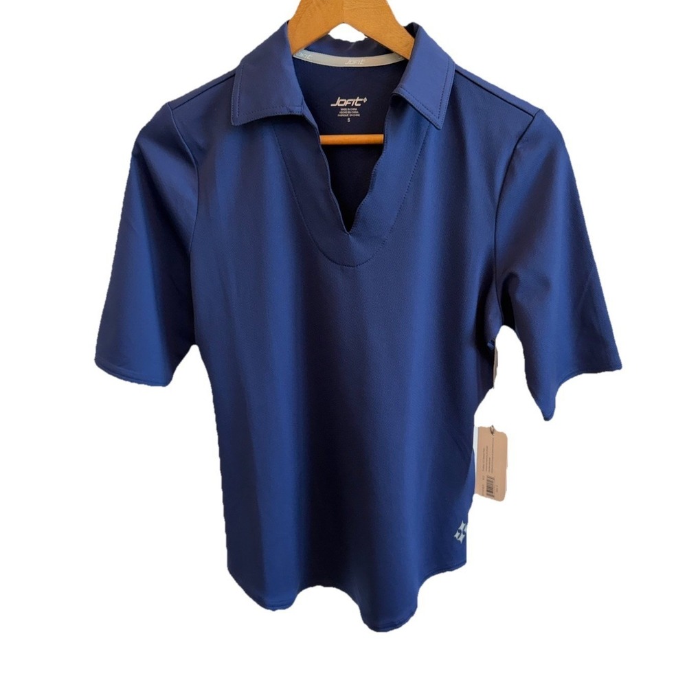 JOFIT Golf Performance Polo Shirt Womens Size Small Half Sleeve UPF 50+ NWT